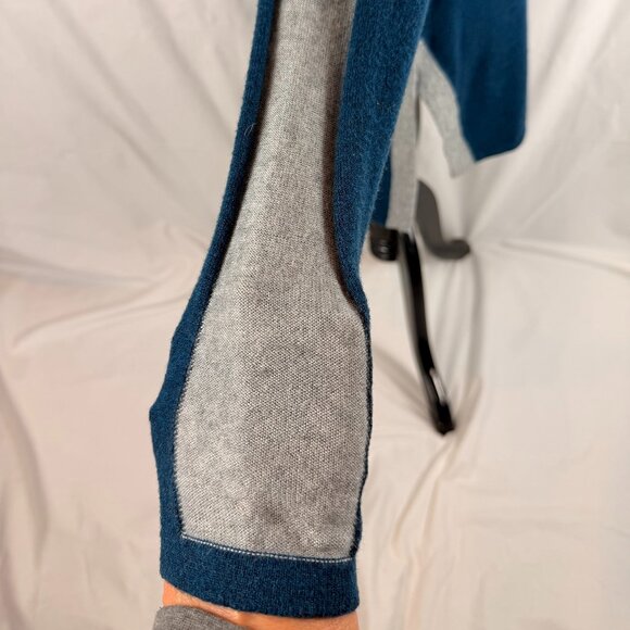 Smartwool Women's Sweater | Teal with Grey Accents | Medium - Picture 4 of 11